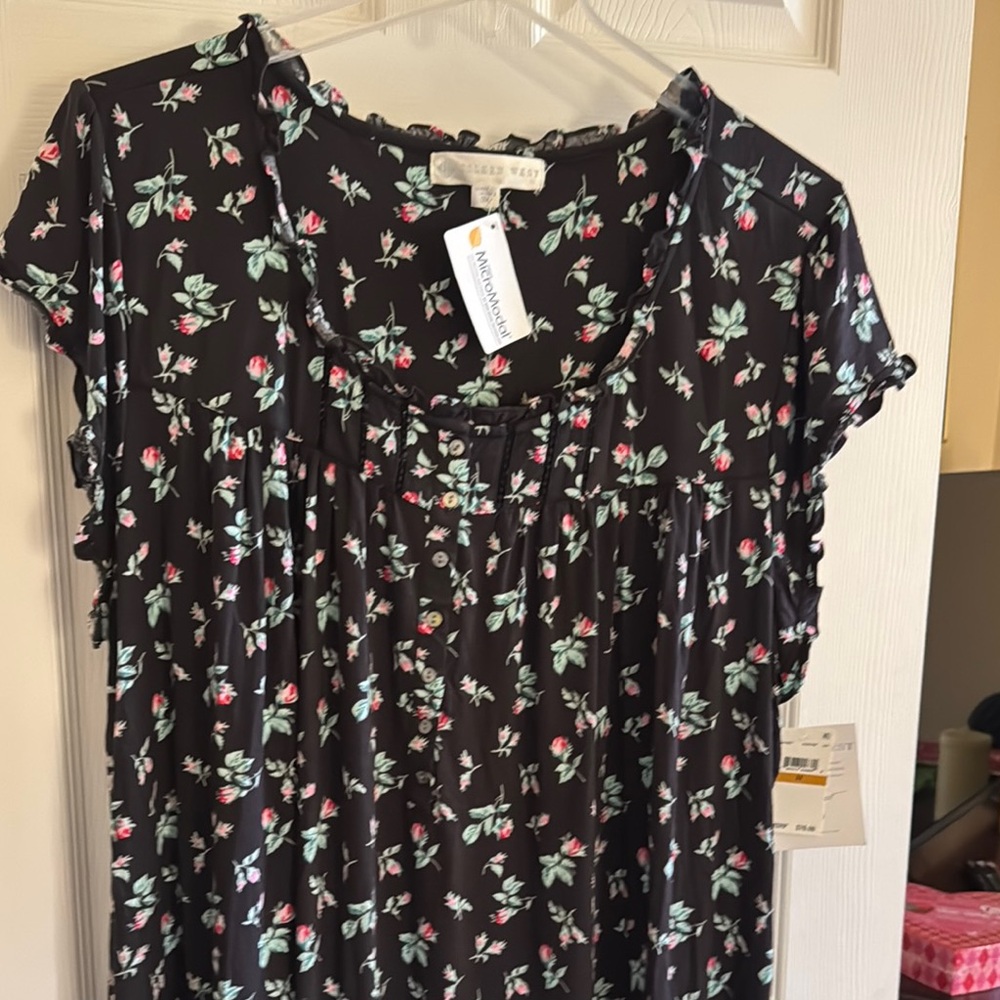 Eileen west women’s long nightgown plus size